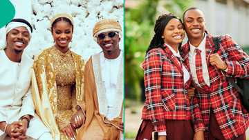Emotional Enioluwa pens touching tribute to Priscilla as she weds, fans drool over their friendship