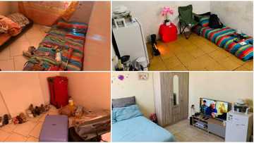 Lady stuns the internet with her 'humble' room transformation, photos inspire many people