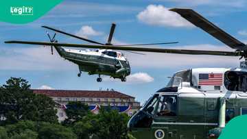 Trump experiences potential helicopter safety mishap, video trends
