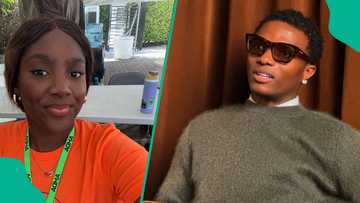 2Baba's Daughter Says She Has Big Crush on Wizkid, Shares Shy Encounter With Singer