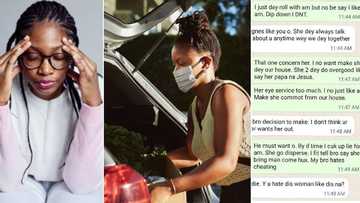 Nigerian lady moves out of husband's house after seeing WhatsApp messages of sister-in-law