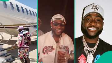 “001 for reason”: Davido drops private life diary, flaunts jet trip, shares moment with his twins