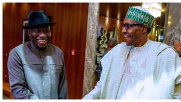 Tsohon Shugaba Jonathan ya sake ganawa da Buhari, sun yi kus-kus a fadar Aso Villa (Hotuna)