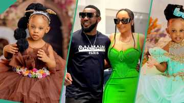 "U brought me nothing but joy": Comedian AY moves netizens to tears as his 2nd child turns 2 years
