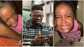 Stop loving daddy: Girl weeps her heart out in video, begs mum to stop giving her dad too much attention