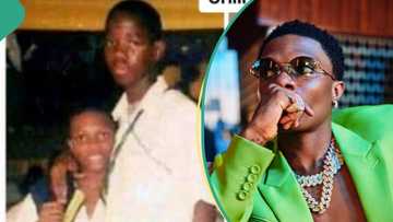 Wizkid’s secondary school picture and JSS1 exercise book at Ijebu Ode Grammar School trend online