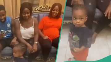 "Find this baby": Young boy dances like Burna Boy, flaunts lovely leg moves