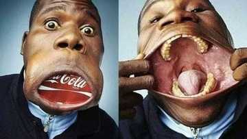 Hotuna: 'Dan Afrika ya kafa tarihin zama mutumin da yafi kowa hangamemen baki a duniya