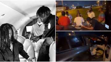 Remember to pay the bole babe: Reactions as Burna Boy gifts longtime friend Benz worth millions of naira