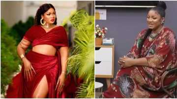 “I would’ve been a prostitute after my father died”: Omotola Jalade gets emotional as she talks about her dad