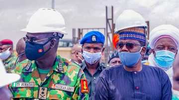 Governor Matawalle, Buratai inspect Ruga settlement project in Zamfara (photo)