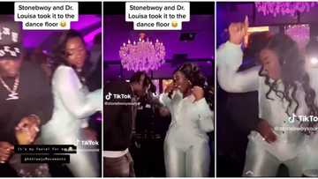 Stonebwoy and wife hit the dancefloor in New York at his 35th birthday party
