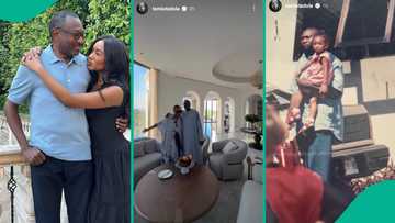 Temi Otedola marks billionaire dad's birthday with throwback picture, video: "Happy birthday FO"