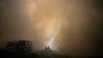 French fires coming under control as heat drops