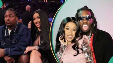 Cardi B officially announces new beau with steamy photo amid Offset divorce drama
