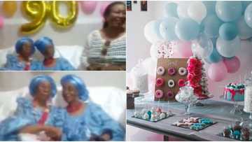 2 Nigerian women who have been friends for 80 years celebrate as one of them turns 90, they're Hausa & Igbo