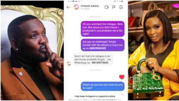 “You are too desperate”: Actor Yomi Fabiyi calls out Mo Bimpe, shares screenshot of their chat from 2016