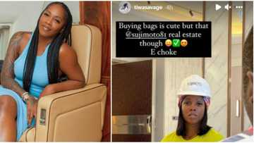 Buying bags is good, real estate choke: Tiwa Savage shows off luxurious house after intimate tape saga