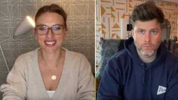 Scarlett Johansson reacts to hubby’s old photo with mushroom haircut, admits she wouldn’t have dated him