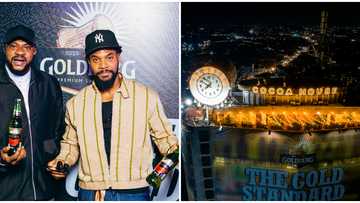 Goldberg Makes History with Monumental Talking Drum Installation on Cocoa House