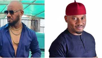 Reduce the bass of your voice: Fan begs Yul Edochie, says actor's organ spoilt his 43 inches TV