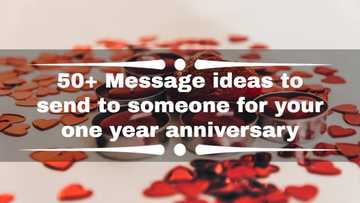 50+ Message ideas to send to someone for your one year anniversary