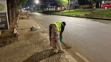 Forgotten heroes: Woman cleaning streets receives tons of praise and heartfelt gratitude