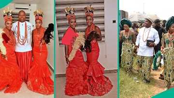 Delta man who married 2 wives on same day posts photos as they mark 1st anniversary