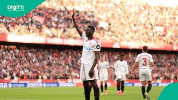 Akor Adams sends heartfelt message to DR Congo superfan after scoring for Sevilla