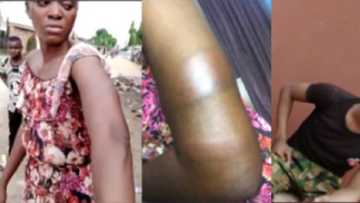 Bidiyon mugun dukan da sojoji suka yi wa budurwa a kan kin gaiashesu ya janyo cece-kuce