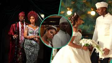 Moment Priscilla's told Juma Jux to rent bride for another wedding trended: "She don tire true"