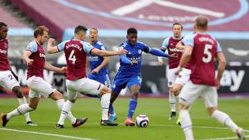 Nigerian star Iheanacho scores brace for Leicester City in their Premier League defeat to West Ham