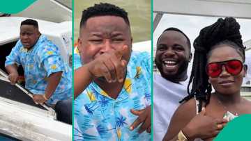 Cubana Chiefpriest's 'regret' moment as Sabinus lavishes his money on women in funny skit trends