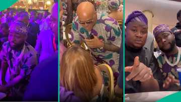 Bukola Saraki’s mum’s burial: Davido, Cubana Chiefpriest, Farooq Oreagba storm event, videos trend