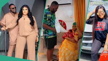 Nkechi Blessing replies those slamming her for dating only younger men: "They stay winning"