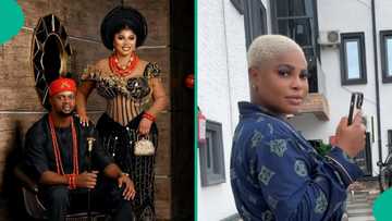 Evans Okoro calls for help, says her husband wants to take her life, shares reason: "God help her"