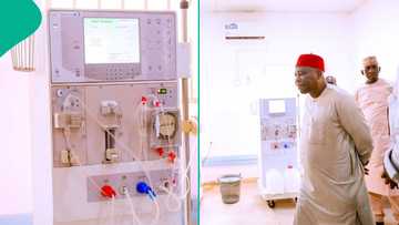 Fintiri announces free dialysis in Adamawa, purchases CT Scans for 2 hospitals