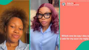 “How does she come up with this?” Lady displays what she saw on younger sister's WhatsApp status