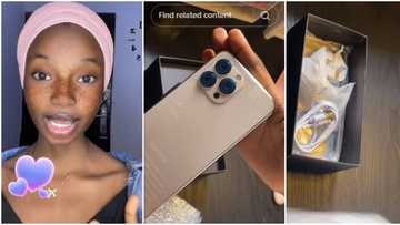 "How can I get mine pls?" Nigerian lady shows nice 'iPhone' she bought from China for N31k, people rush her