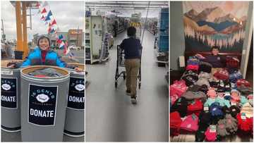 Kind kid wins hearts, donates clothes to homeless children so they won't be cold during winter