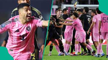 Inter Miami star Luis Suarez bites teammate in Champions Cup victory against LAFC