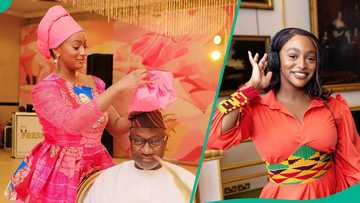 Femi Otedola begs daughter DJ Cuppy for 'give away', amount requested trends: "E pass my pay grade"