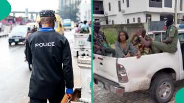 Drama as police arrest Nollywood actors on movie set, video trends