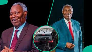 Pastor Kumuyi's 2025 Lexus (LX) 600 Fsport surfaces, elicits reactions: "He said tech na devil work"