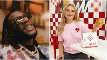 Odogwu doings: Burna Boy corrects a British interviewer who called his diamond braces 'gems'