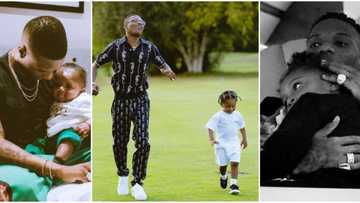 11 cute daddy and me moments of Wizkid with his son Zion