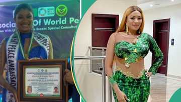 “And it came to pass”: May Edochie brags with joy as she bags UN Peace Award, video goes viral