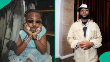 “Davido makes me feel broke”: Young Jonn opens up on how singer intimidates him, fans drop hot takes