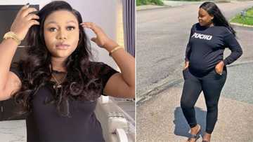 Actress Ruth Kadiri flaunts her baby bump in beautiful photo, video
