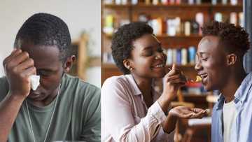 Man who used his last savings to buy food for lady finds out she ate it with her boyfriend